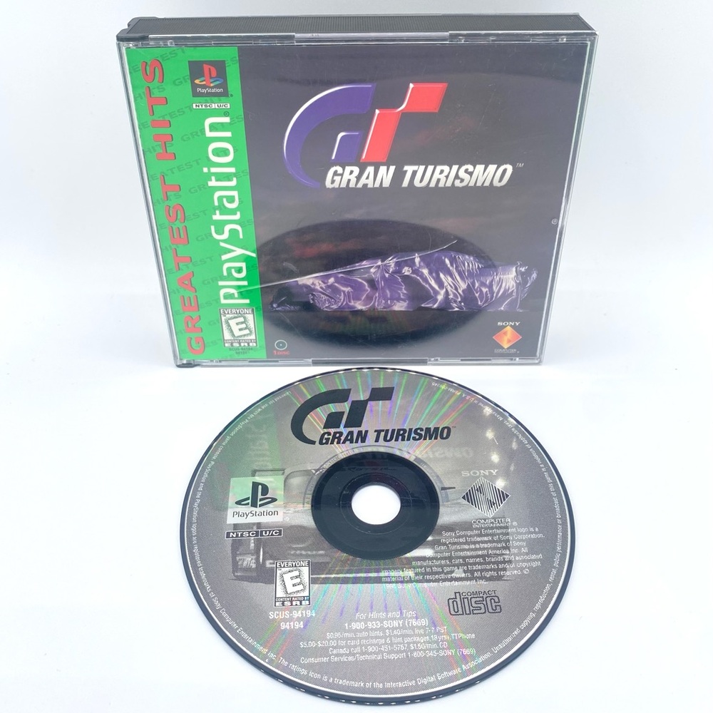 Gran Turismo (Sony PlayStation 1, 1998) PS1 Racing Video Game No Manual - Tested